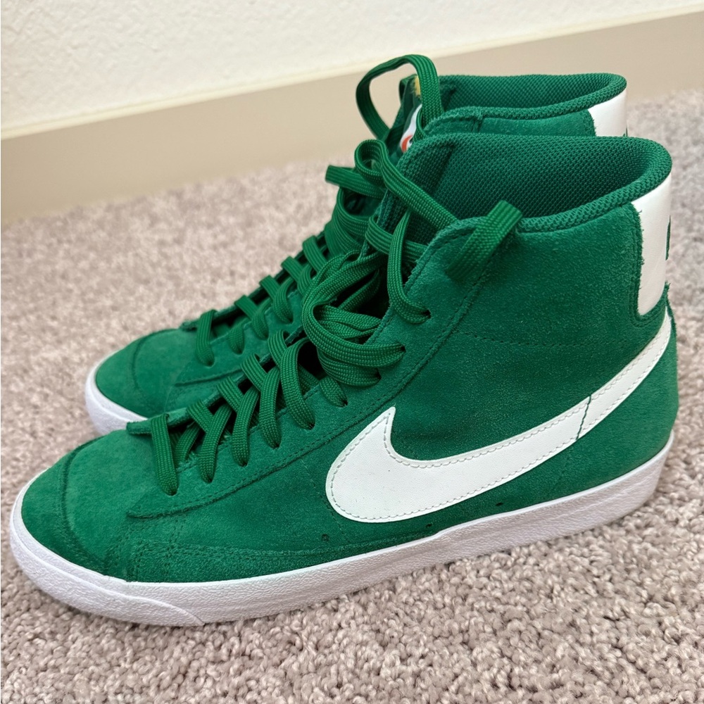 Nike Blazer Mid '77 Suede 'Pine Green', Size 10.5, Like New